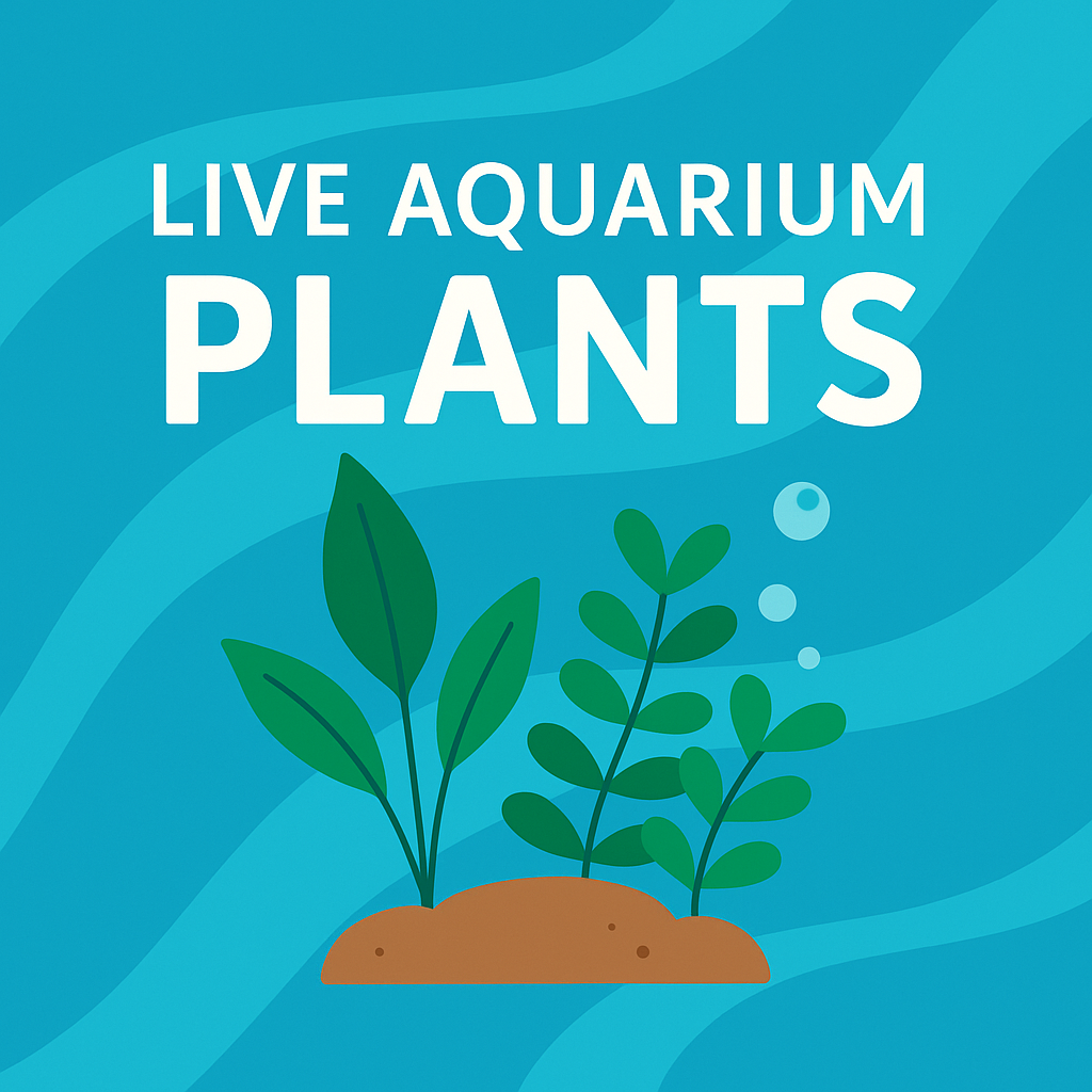 Live aquarium plants