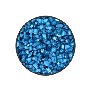 COLOUR GRAVEL LIGHT BLUE 2.5mm 1kg