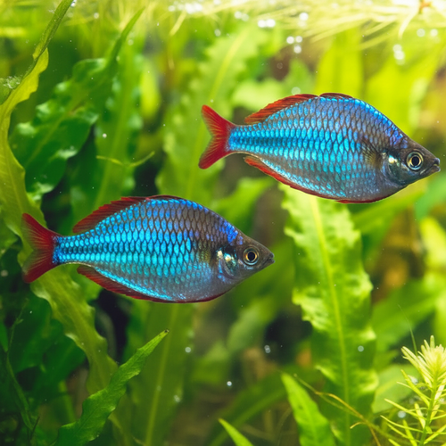 Neon dwarf Rainbowfish