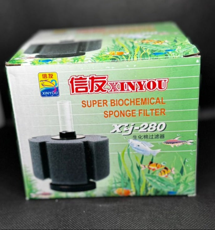 SUPER BI0CHEMICAL Sponge Filter XY-280